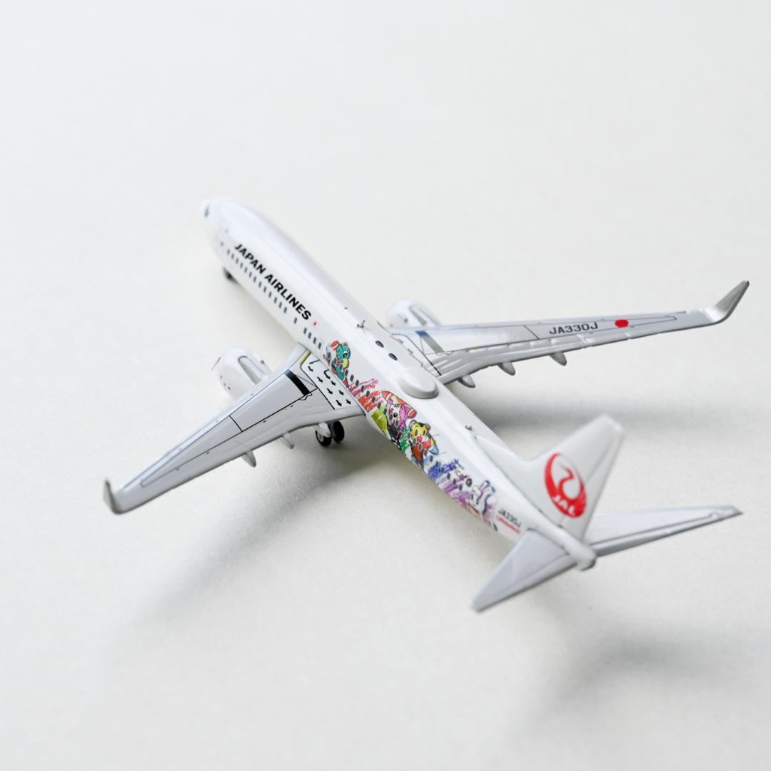 JAL B737-800 しまじろうジェット 特別塗装 1/400