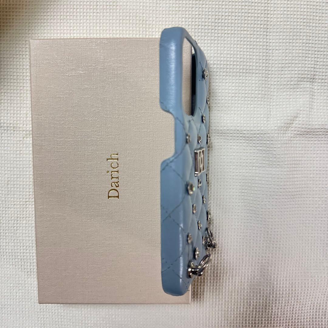 Darich キルティングビジューiPhone15proケース