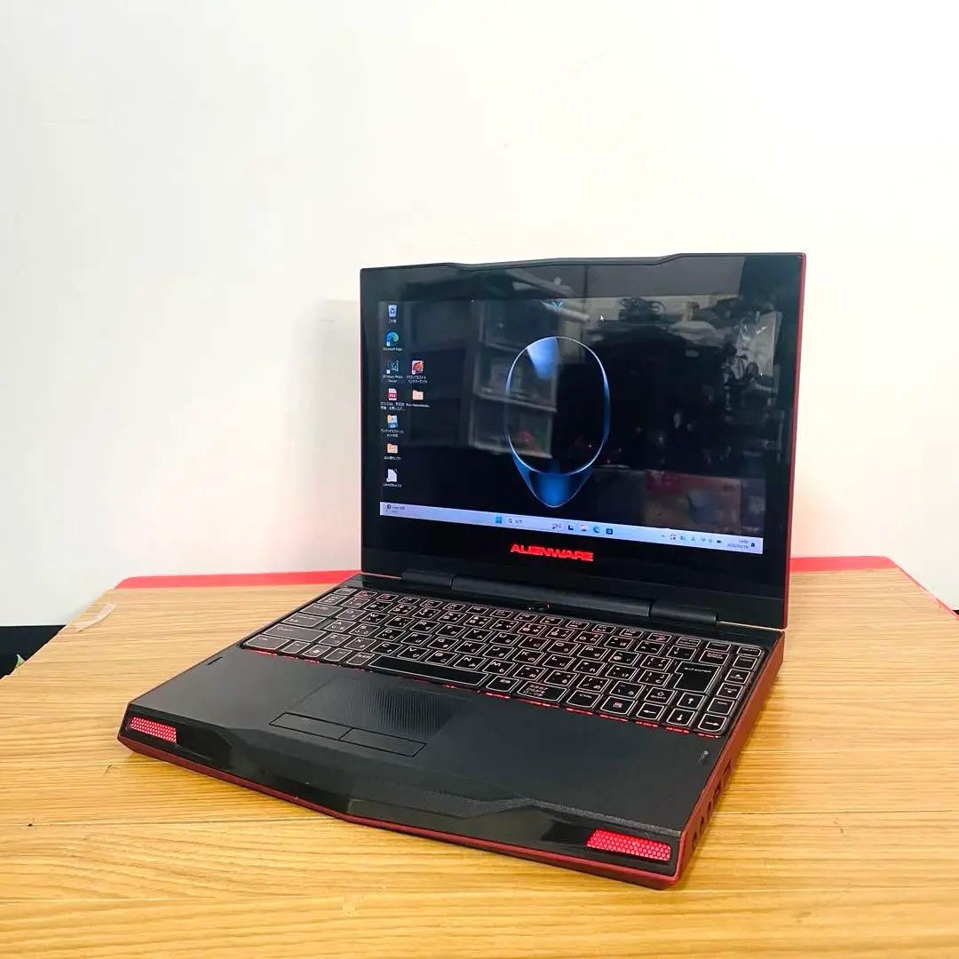 希少ゲーミングモバイルAlienwareエイリアンウェア★i7 SSDメモリ8G