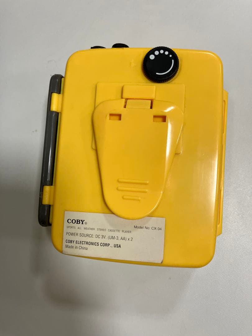 Coby CX-34カセットプレーヤー