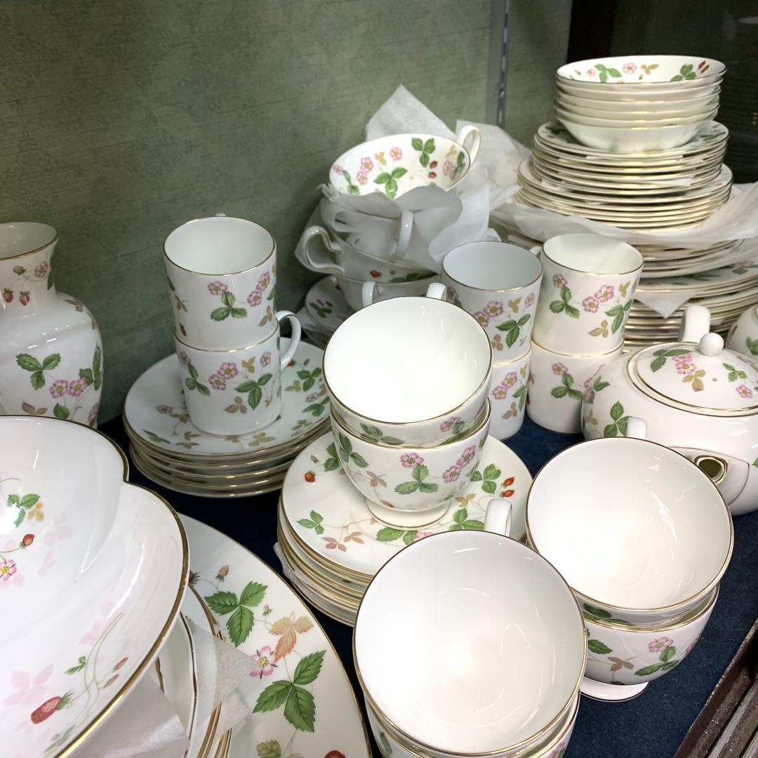  ウェッジウッド 82点まとめて ワイルドストロベリー カップ他