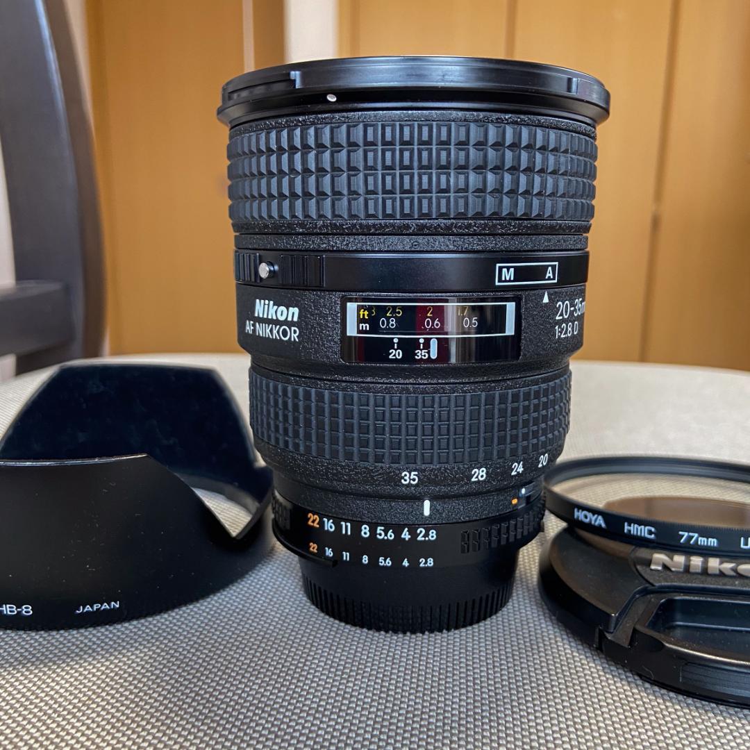 Nikon AF Nikkor 20-35mm f/2.8D 美品 Exc+++