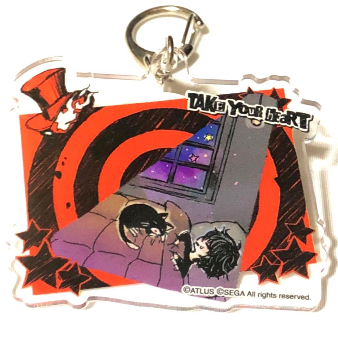 ペルソナ5 グラフアートデザイン アクリルキーホルダー　イベントシーン再現　希少