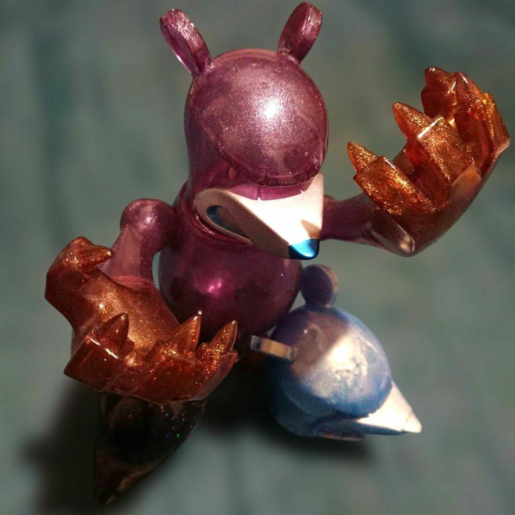 ナックルベア knuckle bear TOUMA ソフビ レアカラー