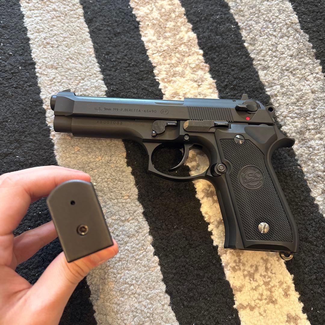 KSC M9 HW ヘビーウェイト　システム7 ガスブローバックピストル