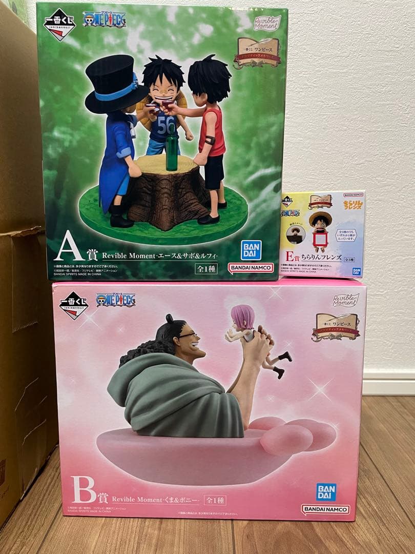 ワンピース 一番くじ A賞 B賞 E賞 ドラマティックメモリーズ フィギュア