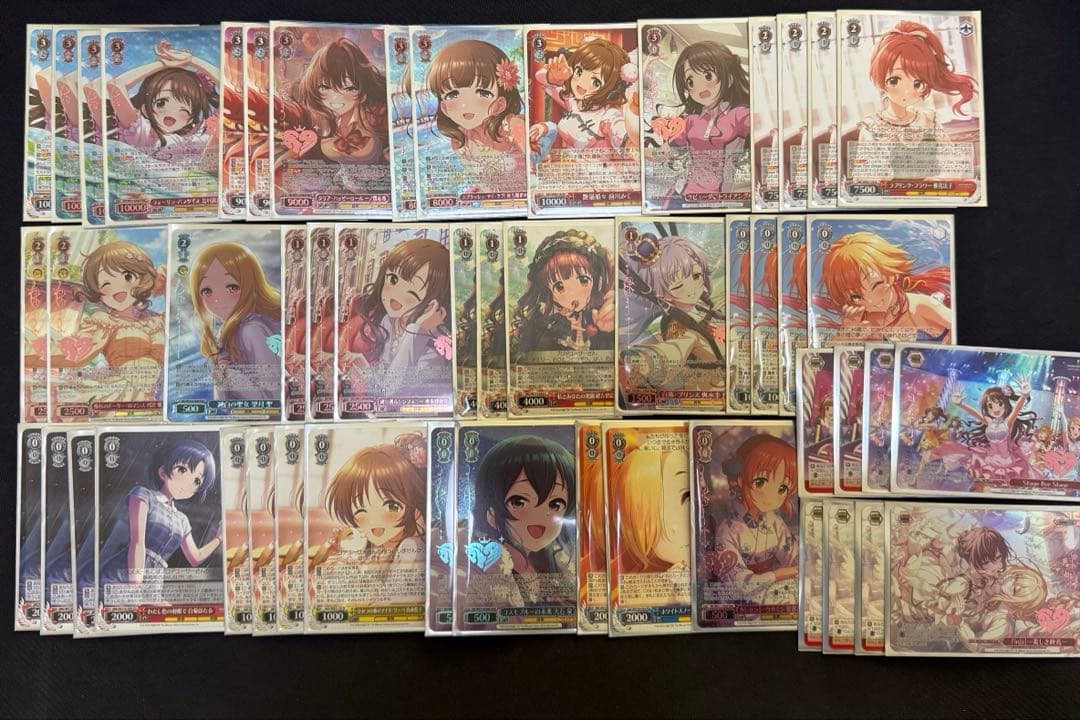ヴァイスシュヴァルツ　アイドルマスター　シンデレラガールズ　デッキ　パーツ付き