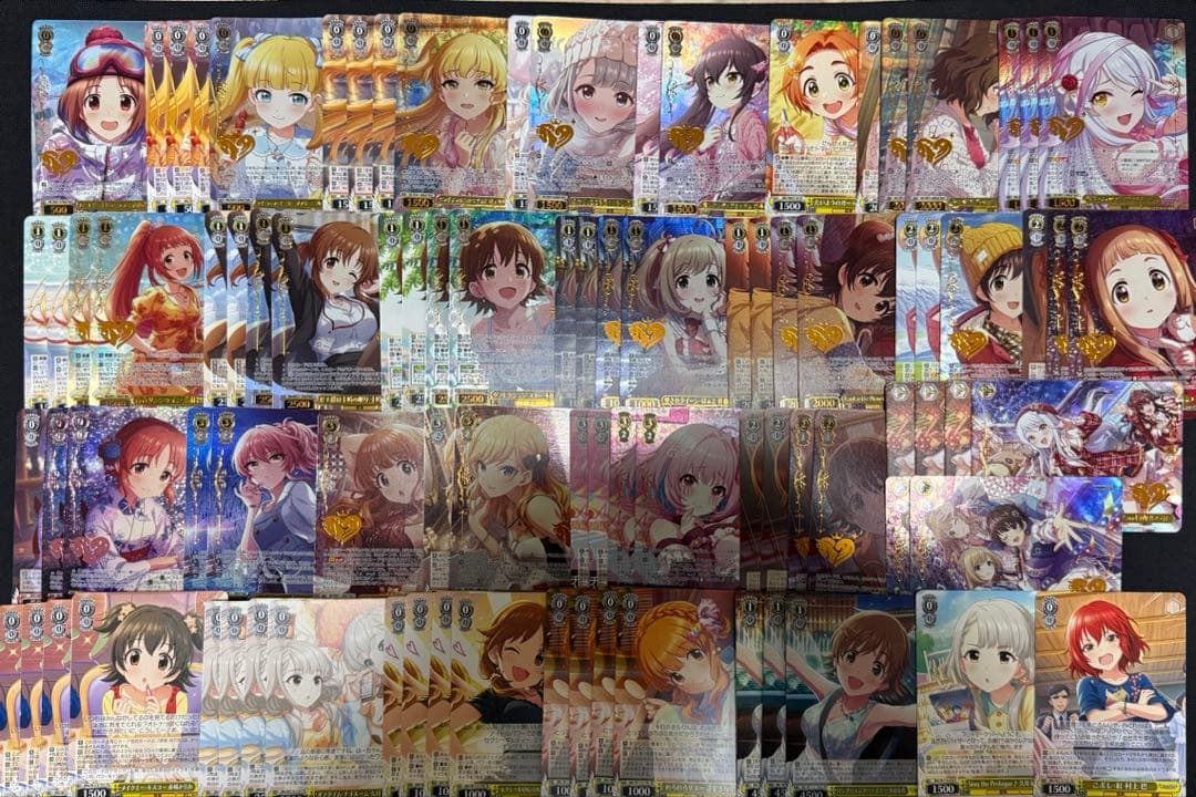 ヴァイスシュヴァルツ　アイドルマスター　シンデレラガールズ　デッキ　パーツ付き