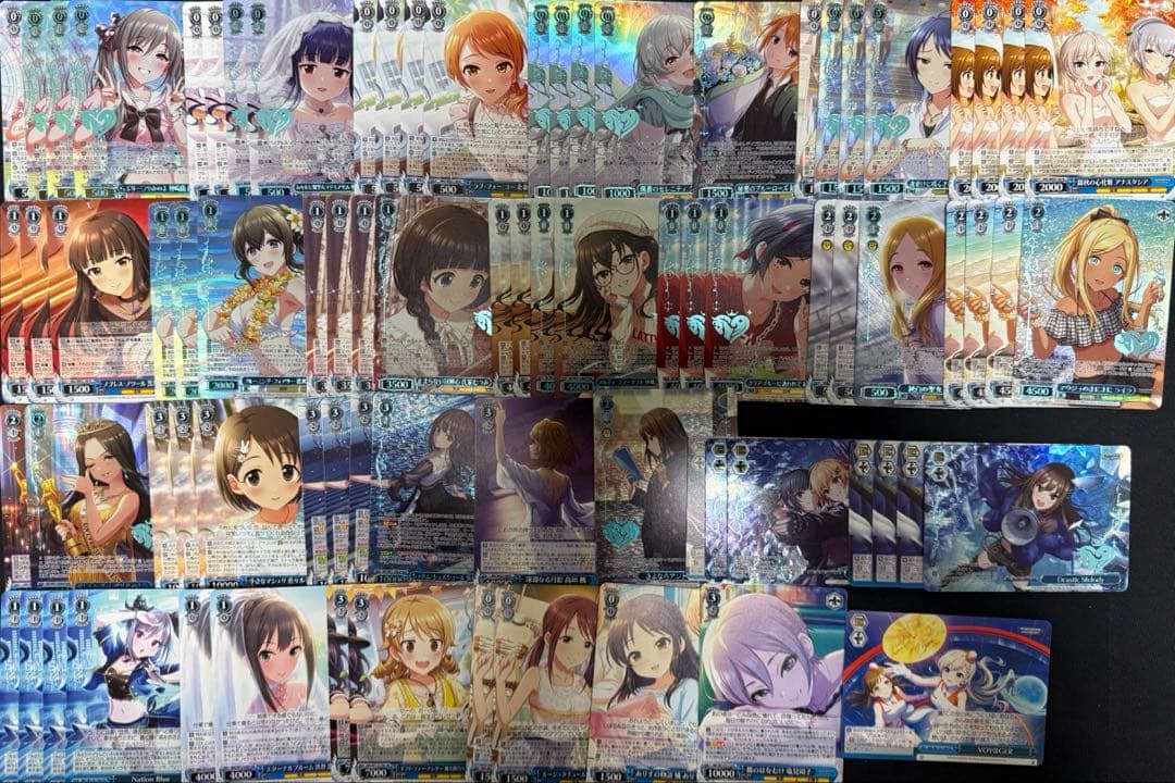 ヴァイスシュヴァルツ　アイドルマスター　シンデレラガールズ　デッキ　パーツ付き