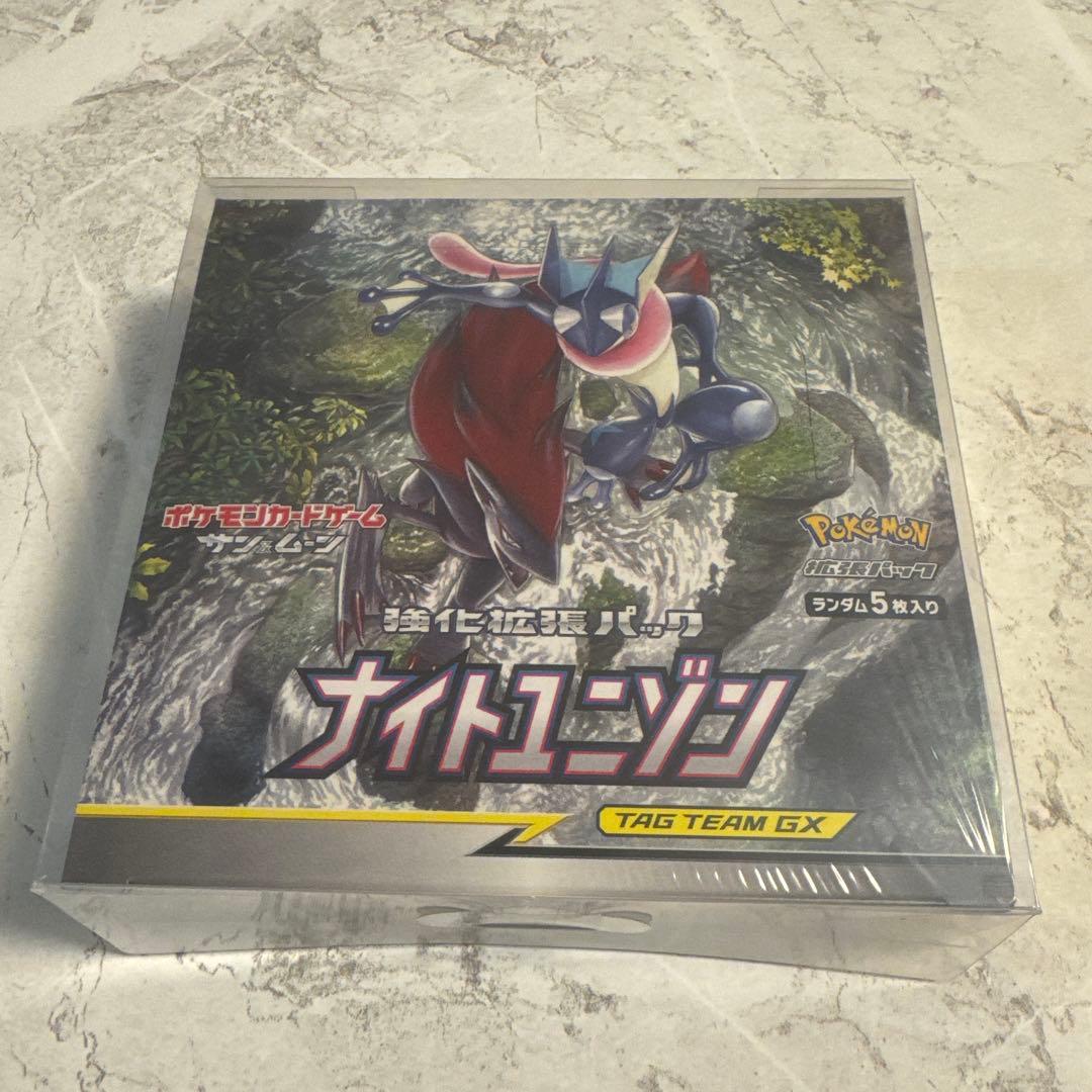 ポケモンカード ナイトユニゾン 未開封 box シュリンク付き