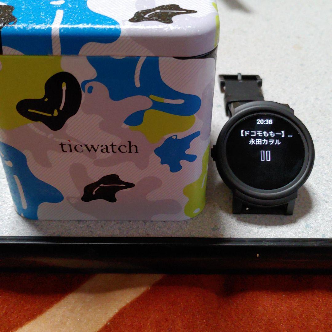 テックウオッチeスマートウオッチ　wearos