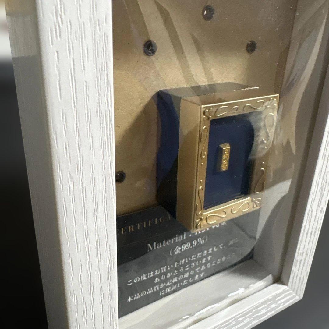 99.9純度 小型FINE GOLD24k刻印