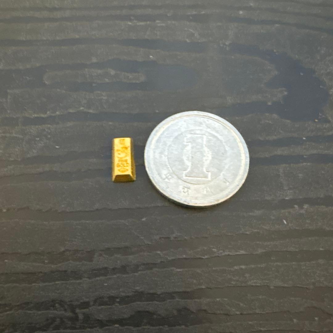 99.9純度 小型FINE GOLD24k刻印