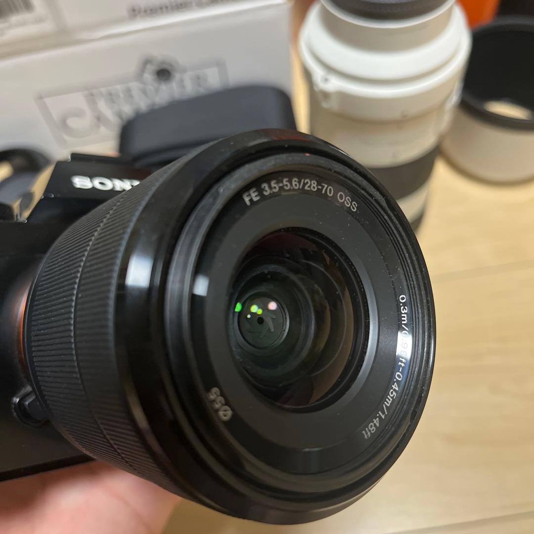 SONY α7R+標準ズームレンズ+70-200mm F4 ズームレンズ