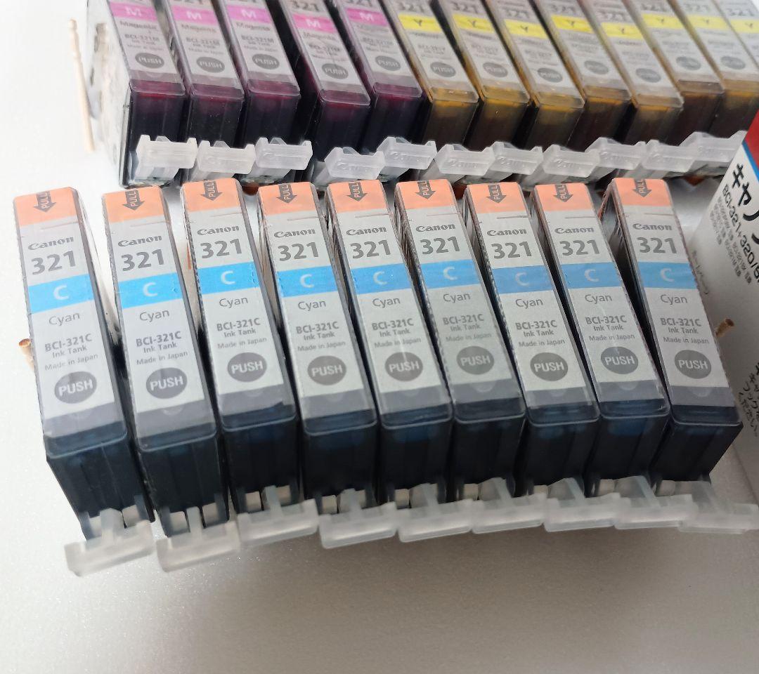 CANON 純正インク 320-321 33個+jit未開封5色P【処分特価!】