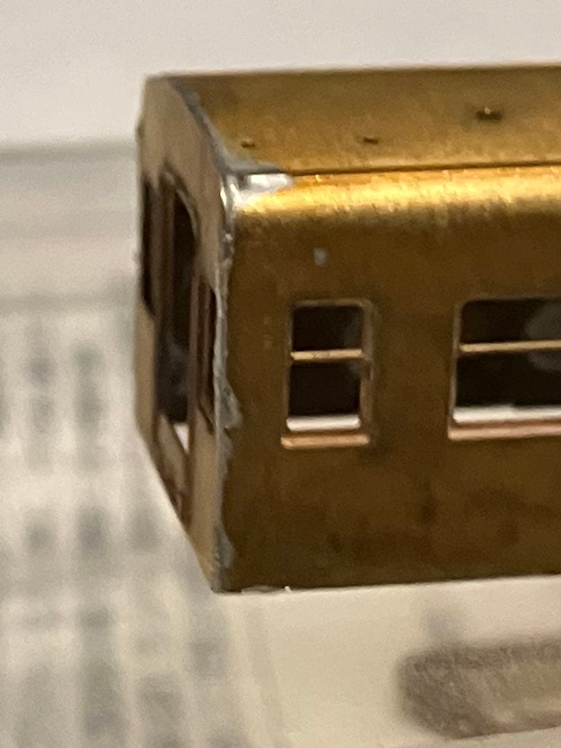 Nゲージ kitcheN キッチン 金時2300特急4連　真鍮キット仕掛品