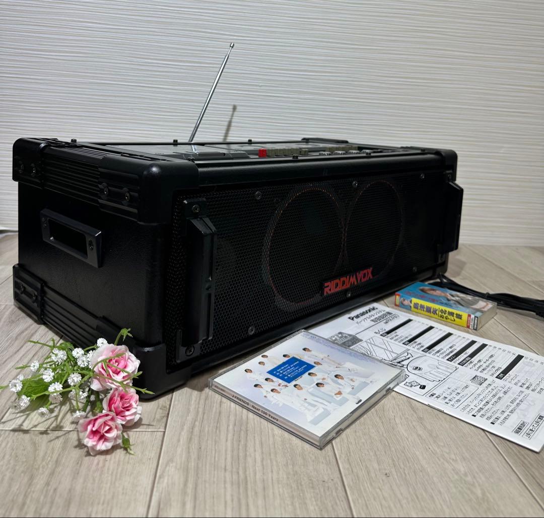 整備品パナソニッ PANASONIC RX-PA7 RIDDIMVOXラジカセ