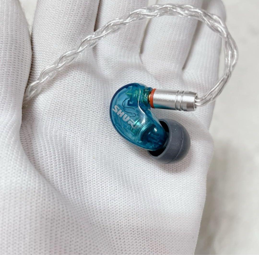 SHURE SE215 有線ケーブル　ワイヤレスケーブル　ケース付き