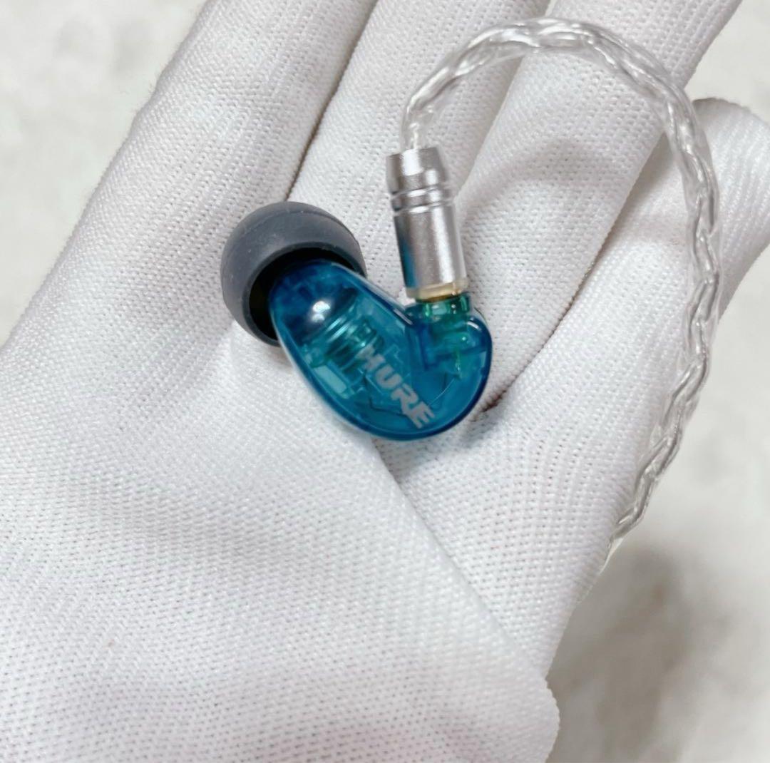 SHURE SE215 有線ケーブル　ワイヤレスケーブル　ケース付き