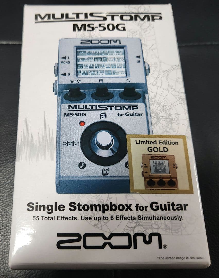 エフェクター ZOOM MS-50G GOLD