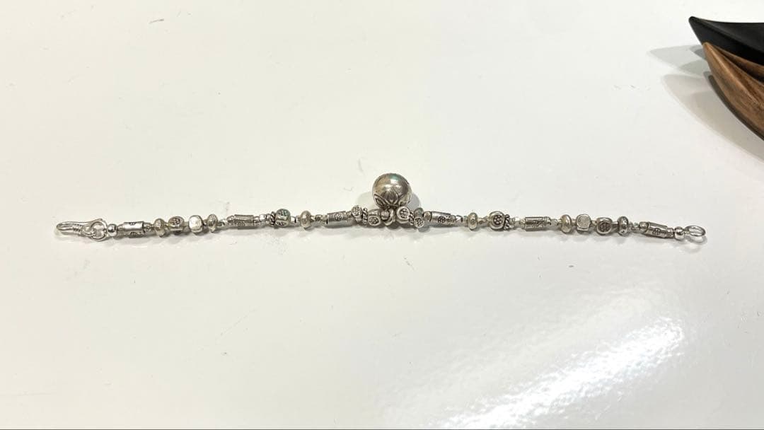 ▫️ご依頼品▫️ 鈴チャームが可愛い　カレンシルバー　ブレスレット