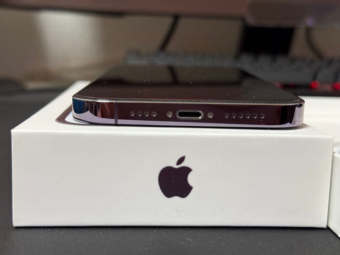 Apple iPhone 14 Pro Max 256GBディープパープル箱あり