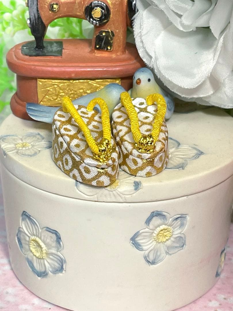 ユリーシア　日本髪風本体と 着物 セット　☆リユース　ジェニー　リカちゃん　手芸
