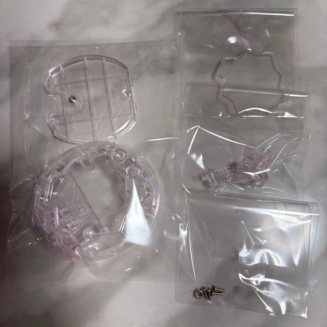 たまごっちパラダイス カスタムシェル キラキラクリアピンク♡ラメ 透明