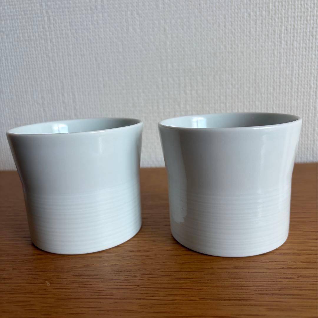 波佐見焼　白山陶器　急須・湯呑み2個セットHASAMI