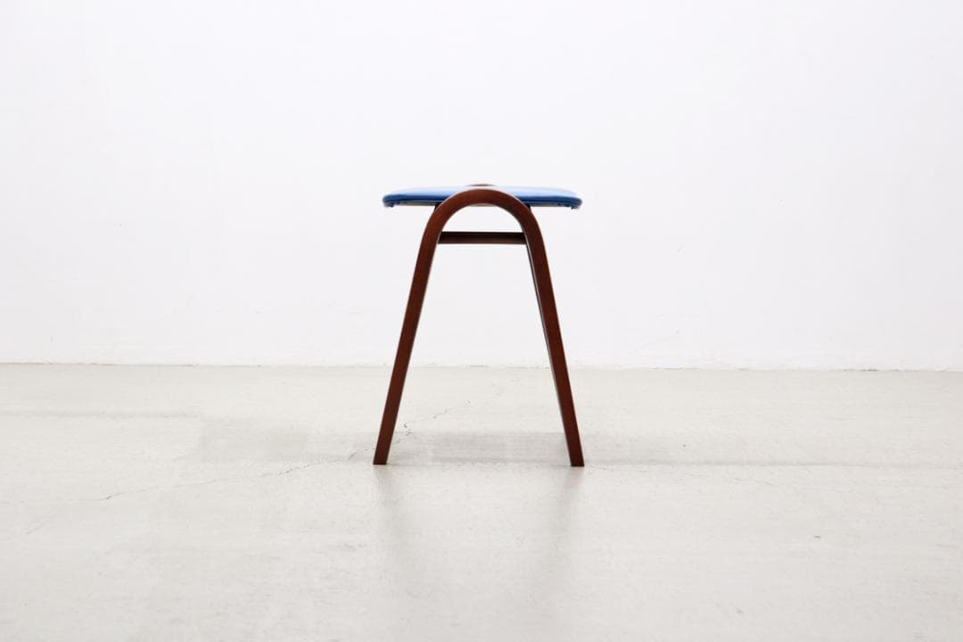 秋田木工 剣持勇 ビーチ材 スタッキングスツール No.202 ヴィンテージ