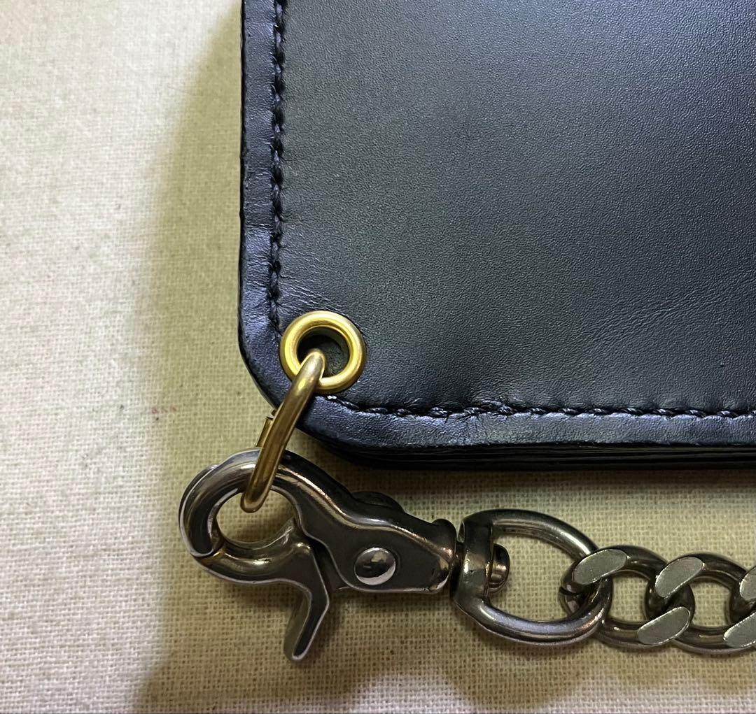 ミドル トラッカーウォレット 3層 姫路レザー