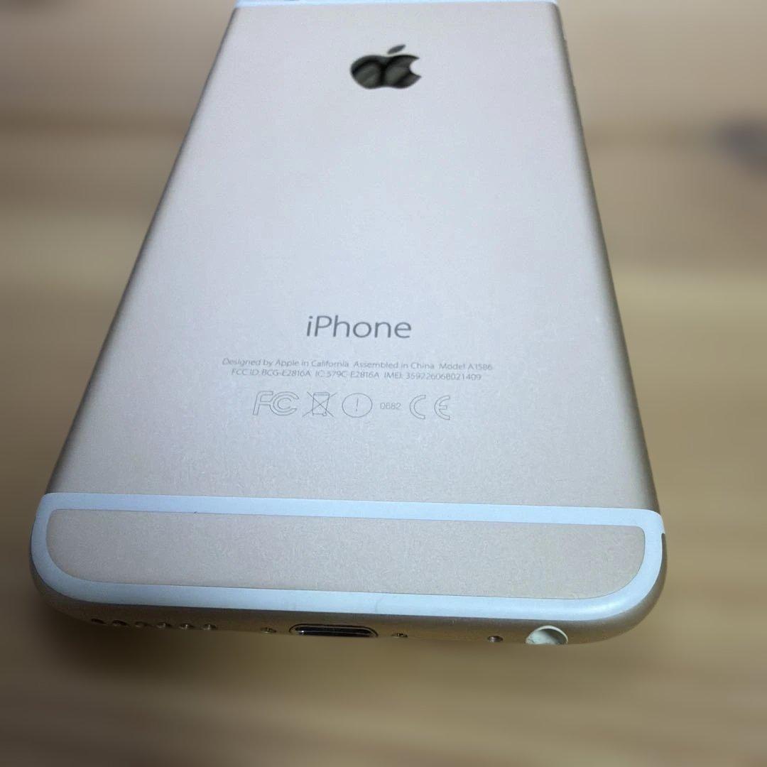 iPhone6 64GB ゴールド　MG4J2J/A バッテリー91%