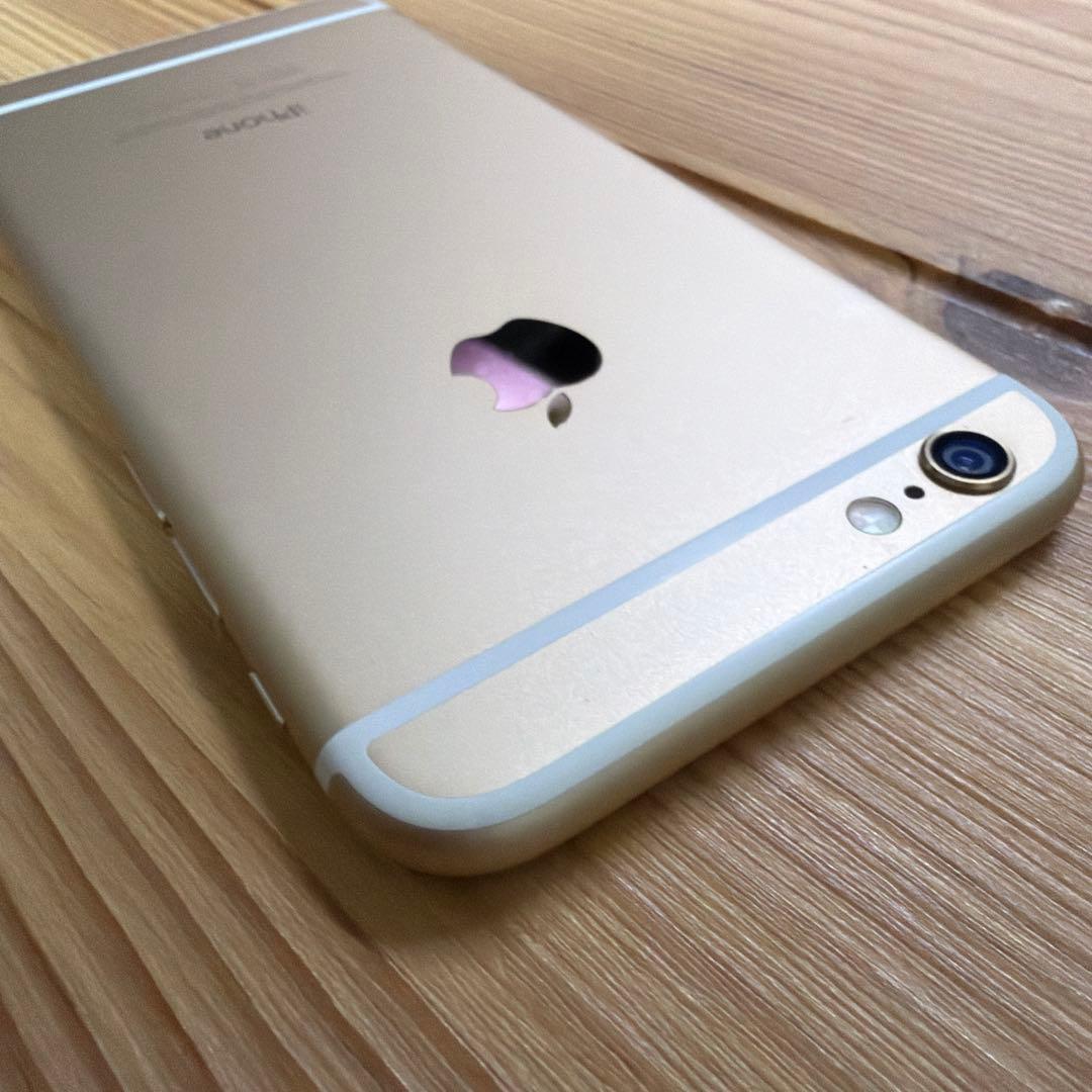 iPhone6 64GB ゴールド　MG4J2J/A バッテリー91%