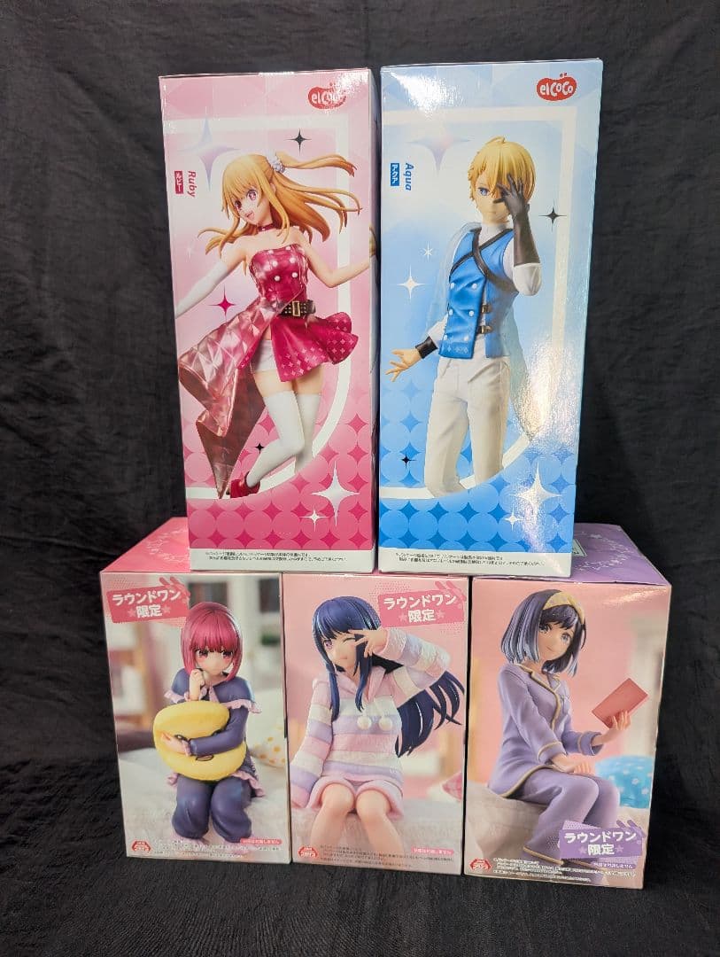 推しの子 ROUND1限定 アクア ルビー アイ 有馬かな 黒川あかね 全５点