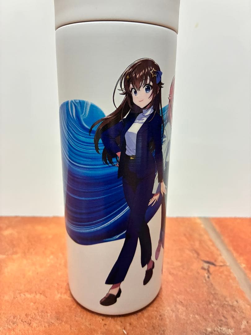 みずほ銀行コラボ限定グッズ　ホロライブ　さくらみこ　ときのそら　ステンレスボトル