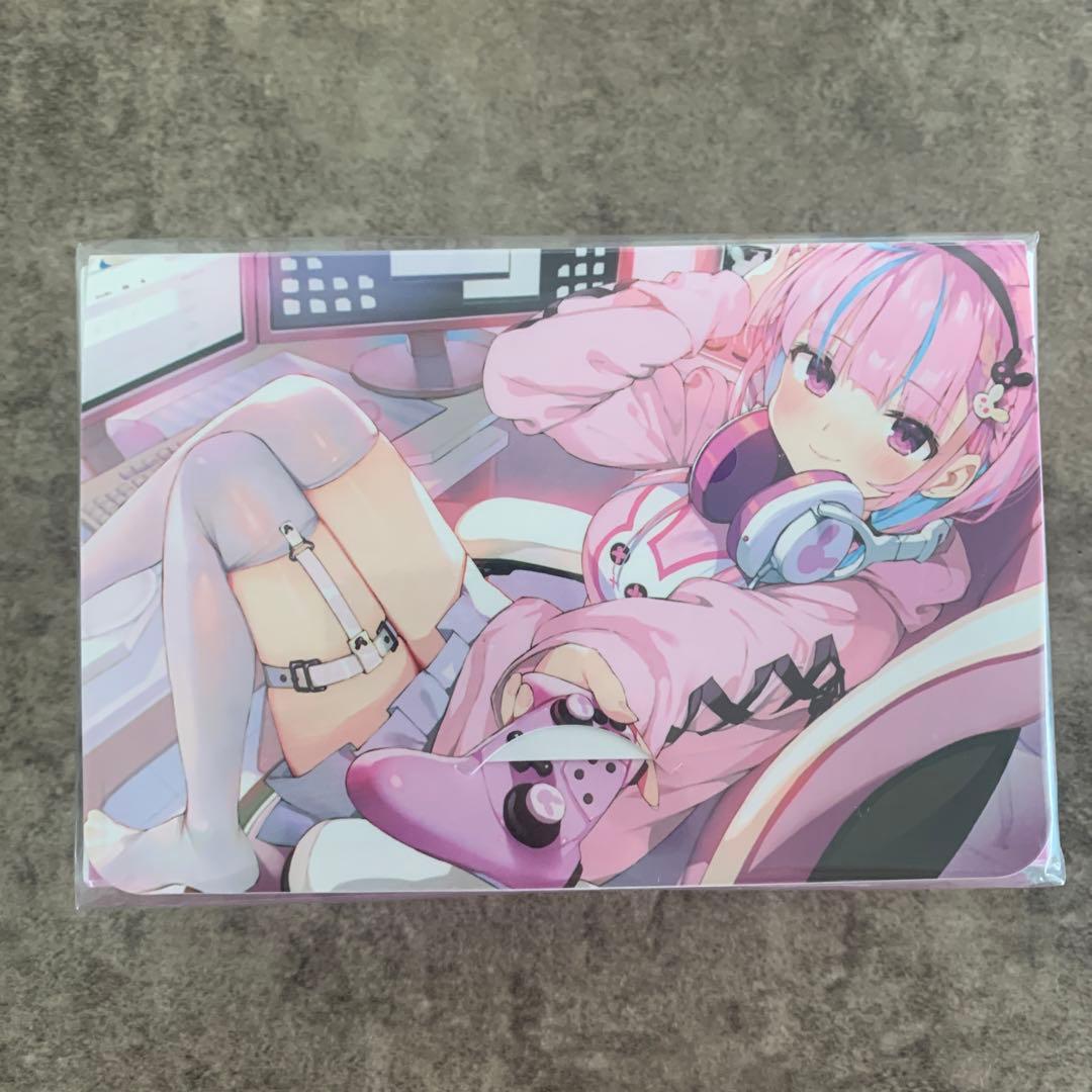 ホロライブ　湊あくあ　デッキケース　スリーブ2点セット