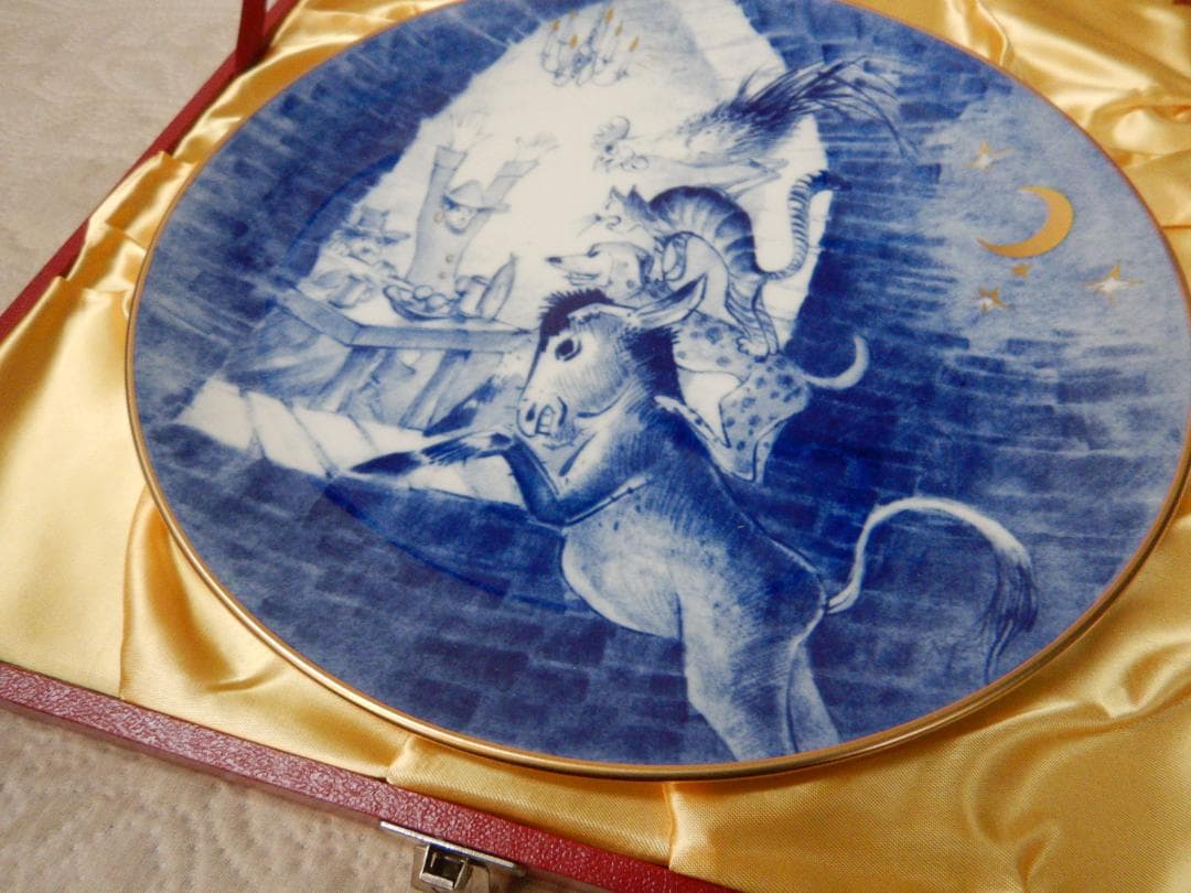 マイセン　Meissen 1991年　 イヤープレート 　 陶器 飾り皿