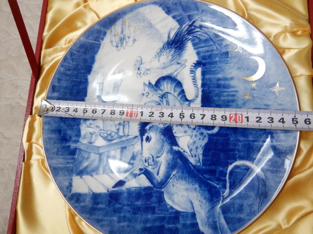 マイセン　Meissen 1991年　 イヤープレート 　 陶器 飾り皿