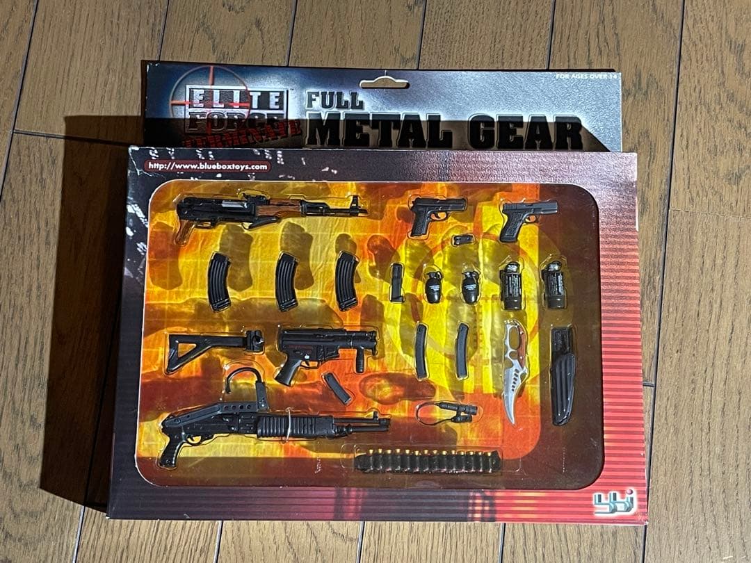 ミニチュア武器　ターミネイトウエポンセット 2種　フルメタルギア　タカラ製