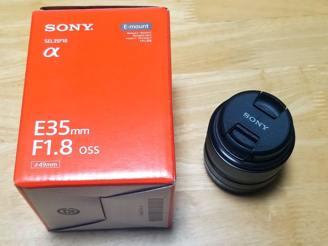 SONYソニー　EマウントE35mm F1.8 OSS SEL35F18