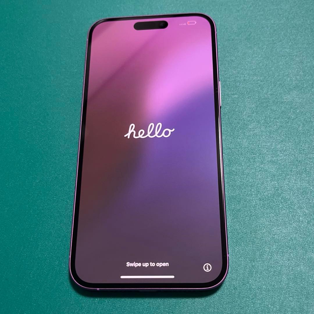 【中古】iPhone 16 Plus ピンク 128 バッテリー100% ③
