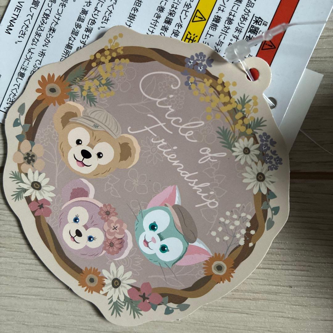 ダッフィーサークルオブフレンドシップ ぬいぐるみバッジセット