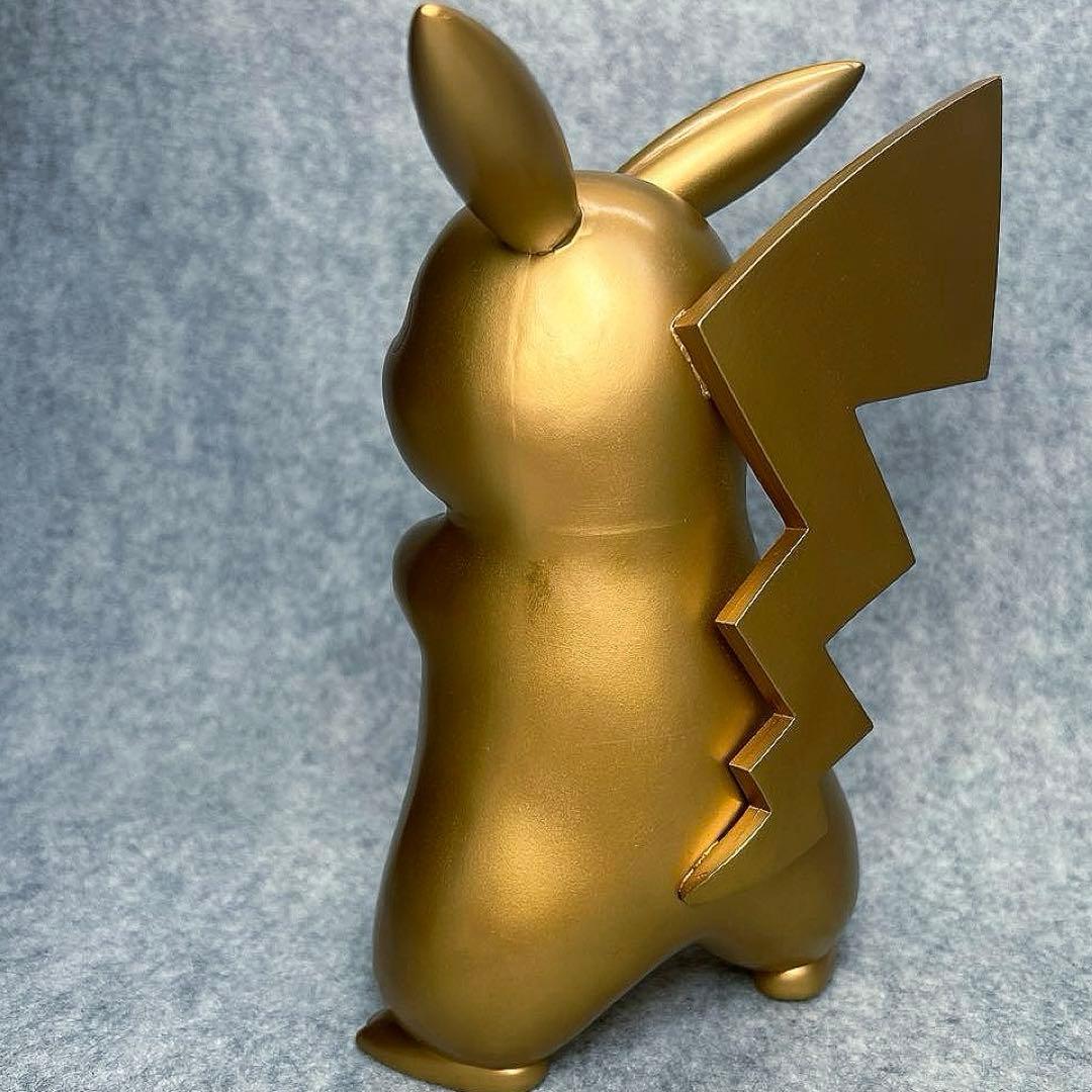 ピカチュウ リペイント フィギュア 一番くじ ポッ拳 幸福の黄金ver. 招猫