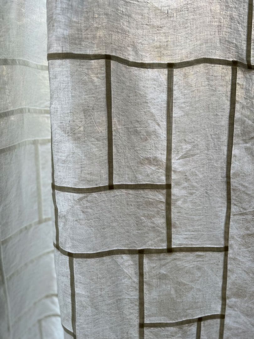 「スノーホワイト」麻ポジャギ