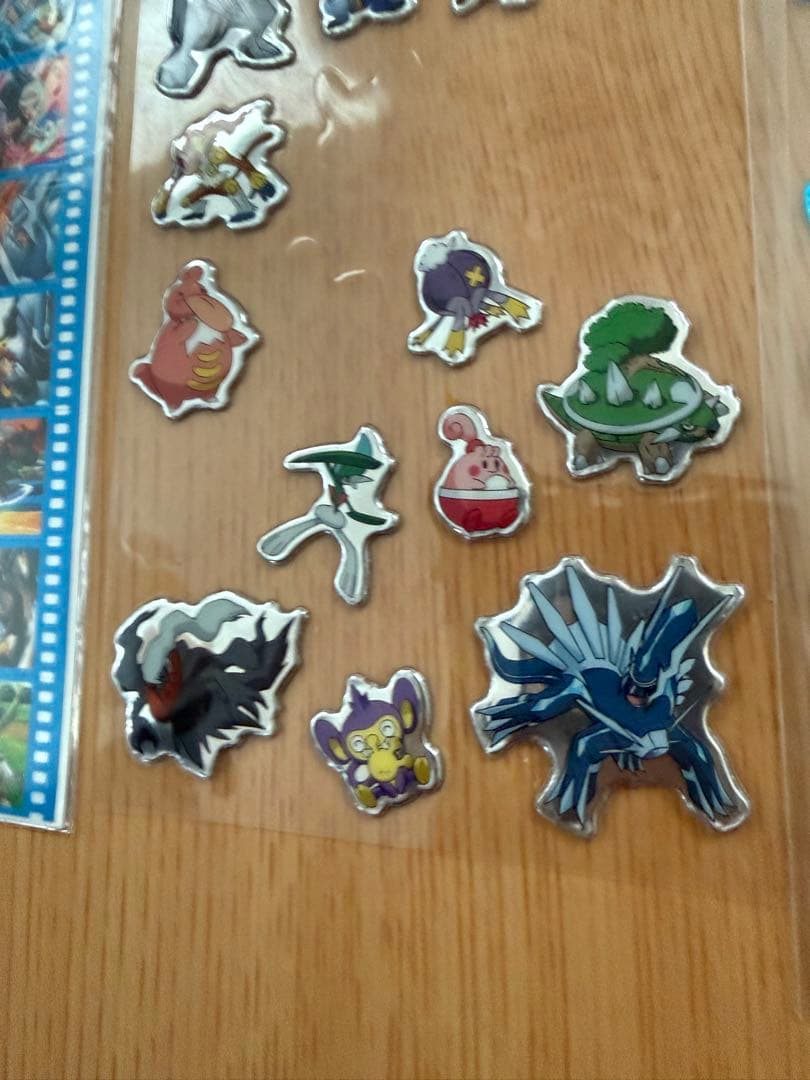 新品 中古 ポケモン シール ステッカー クリアファイル セット