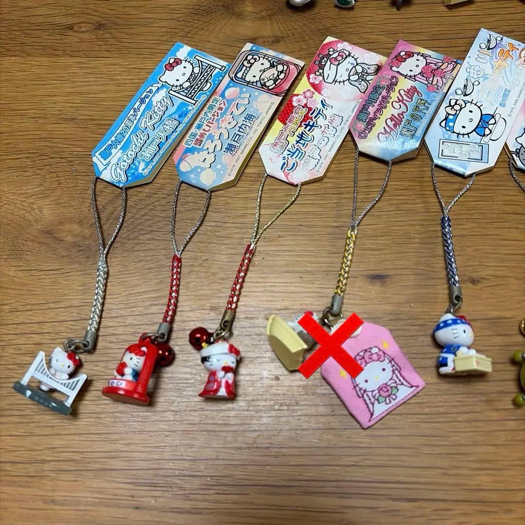 ご当地キティキティ ストラップ 香川瀬戸内バージョン12個セット