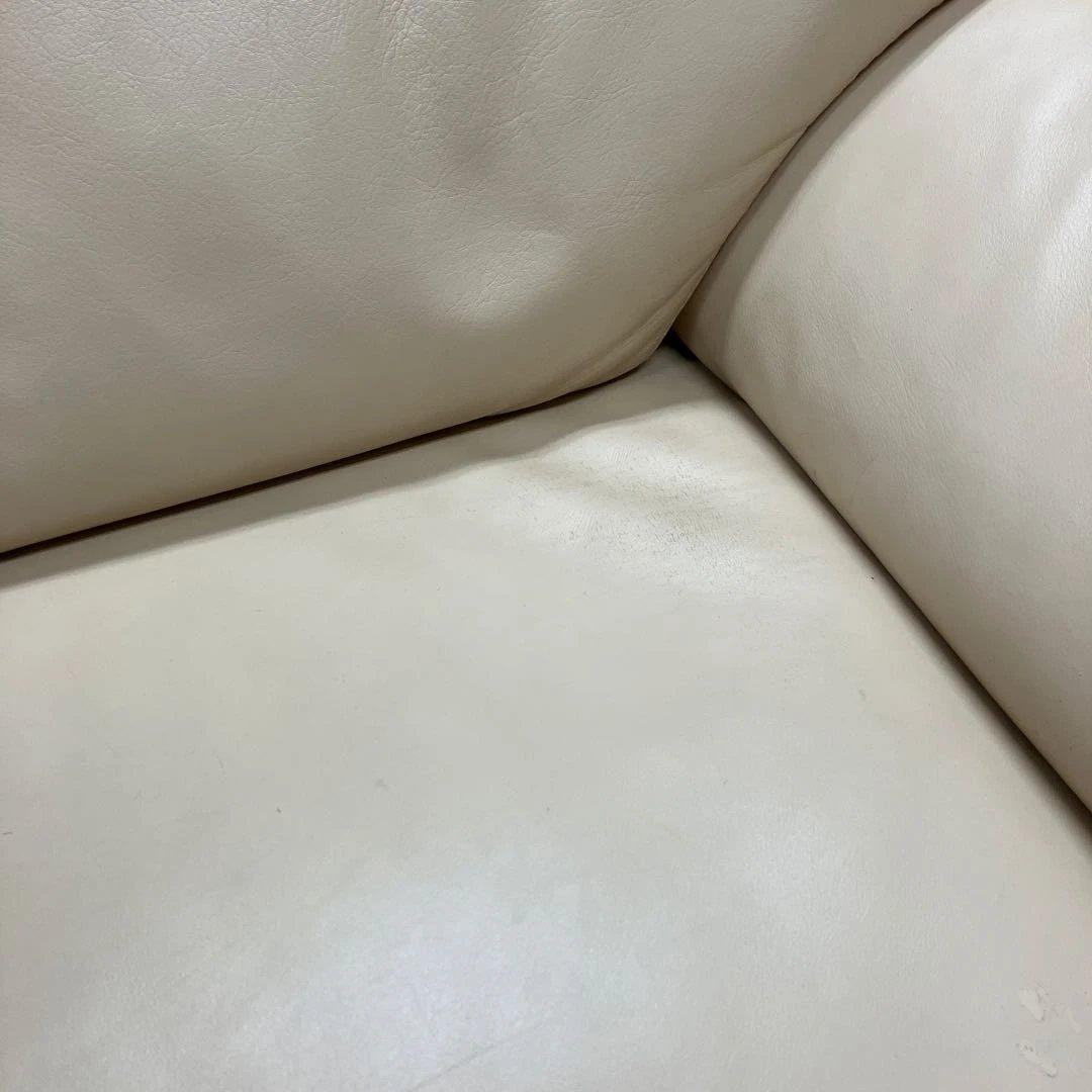 【ゆみ】カリモク 2人掛けソファ レザー2P 2.5P ZT73 ベージュ