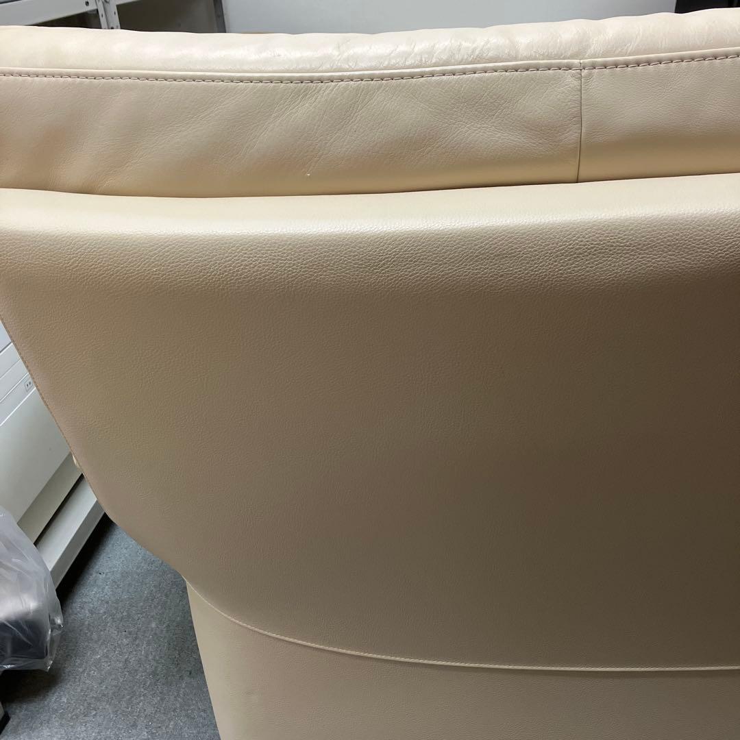 【ゆみ】カリモク 2人掛けソファ レザー2P 2.5P ZT73 ベージュ