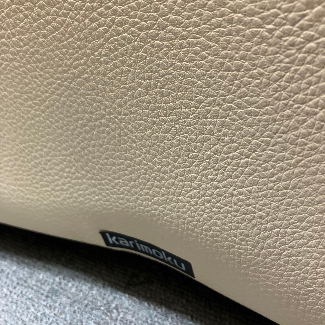 【ゆみ】カリモク 2人掛けソファ レザー2P 2.5P ZT73 ベージュ