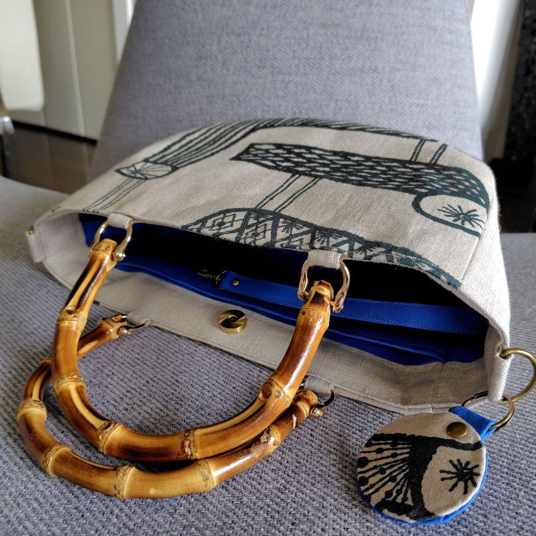 ミナペルホネン　コロンハンドメイドバック